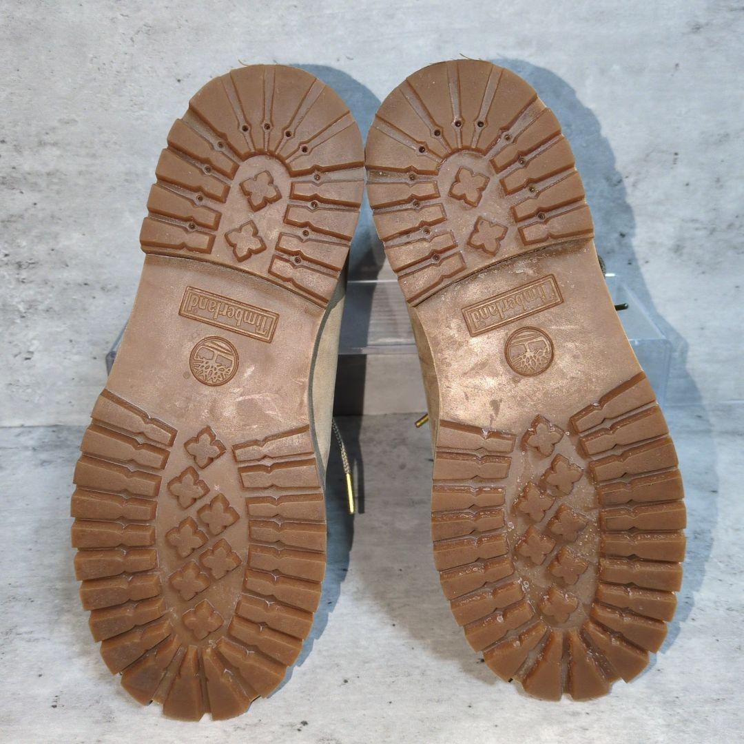 美品✨【Timberland】6インチプレミアムブーツ☆ダークベージュ☆23.5