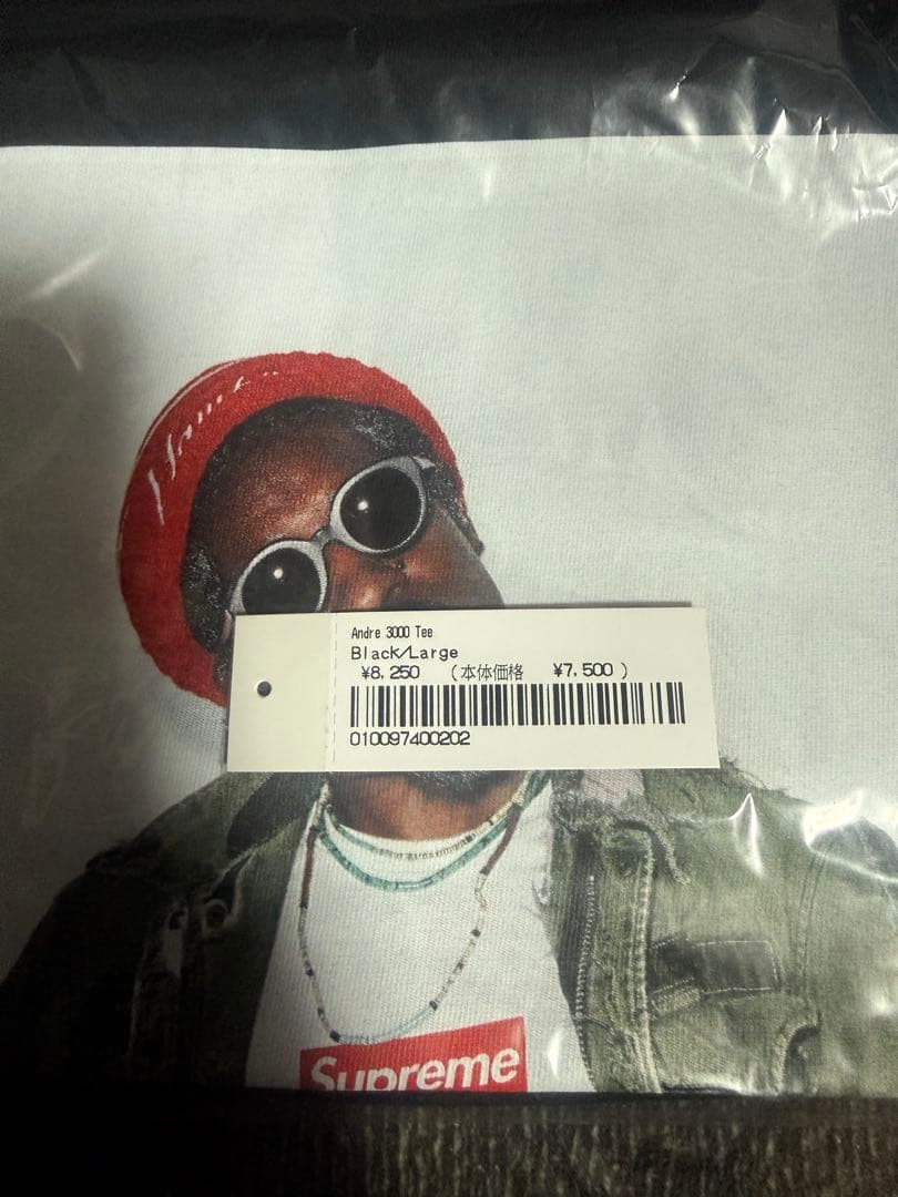 トップス Supreme 22FW Andre 3000 Tee Black L