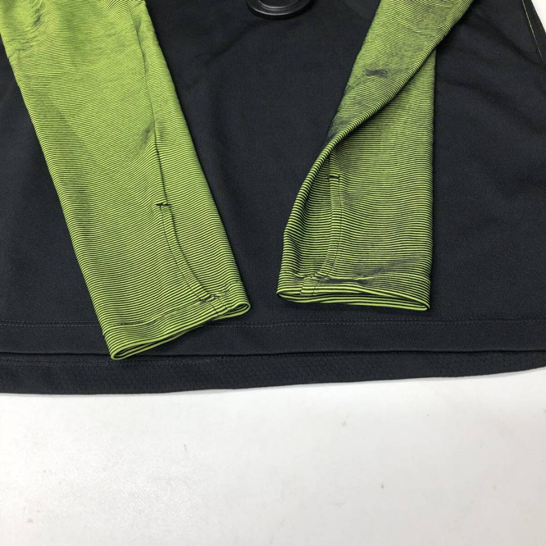 ナイキ エアロスイフト ハーフジップ 長袖Tシャツ 807035 メンズLサイズ