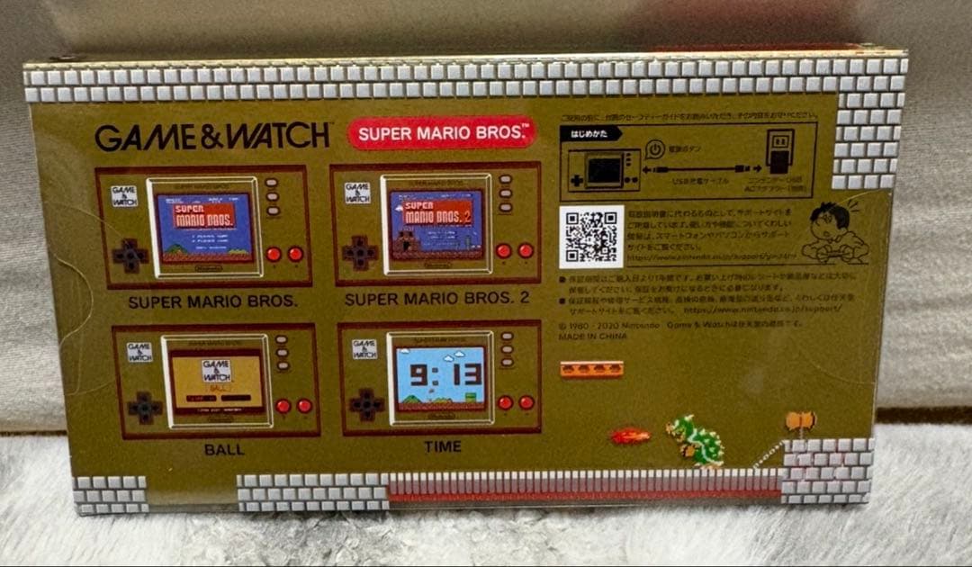 任天堂35周年限定Nintendoゲーム&ウオッチスーパーマリオブラザーズ