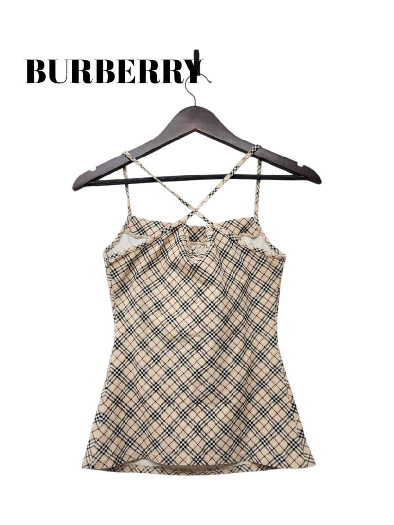 68423　BURBERRY　ノバチェック　キャミソール