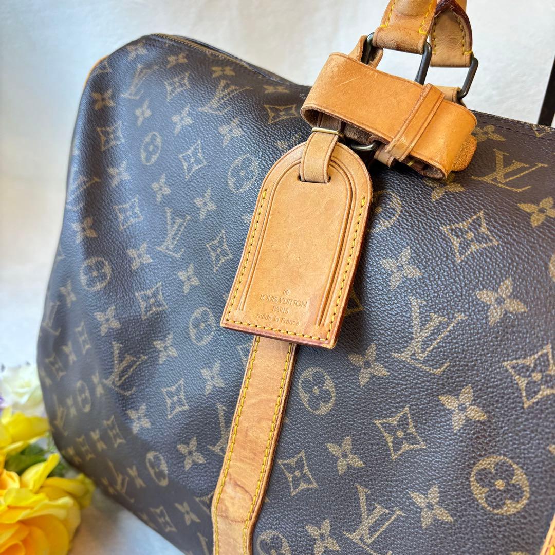 希少✨Louis Vuitton ルイヴィトン　キーポル50 モノグラム　大容量