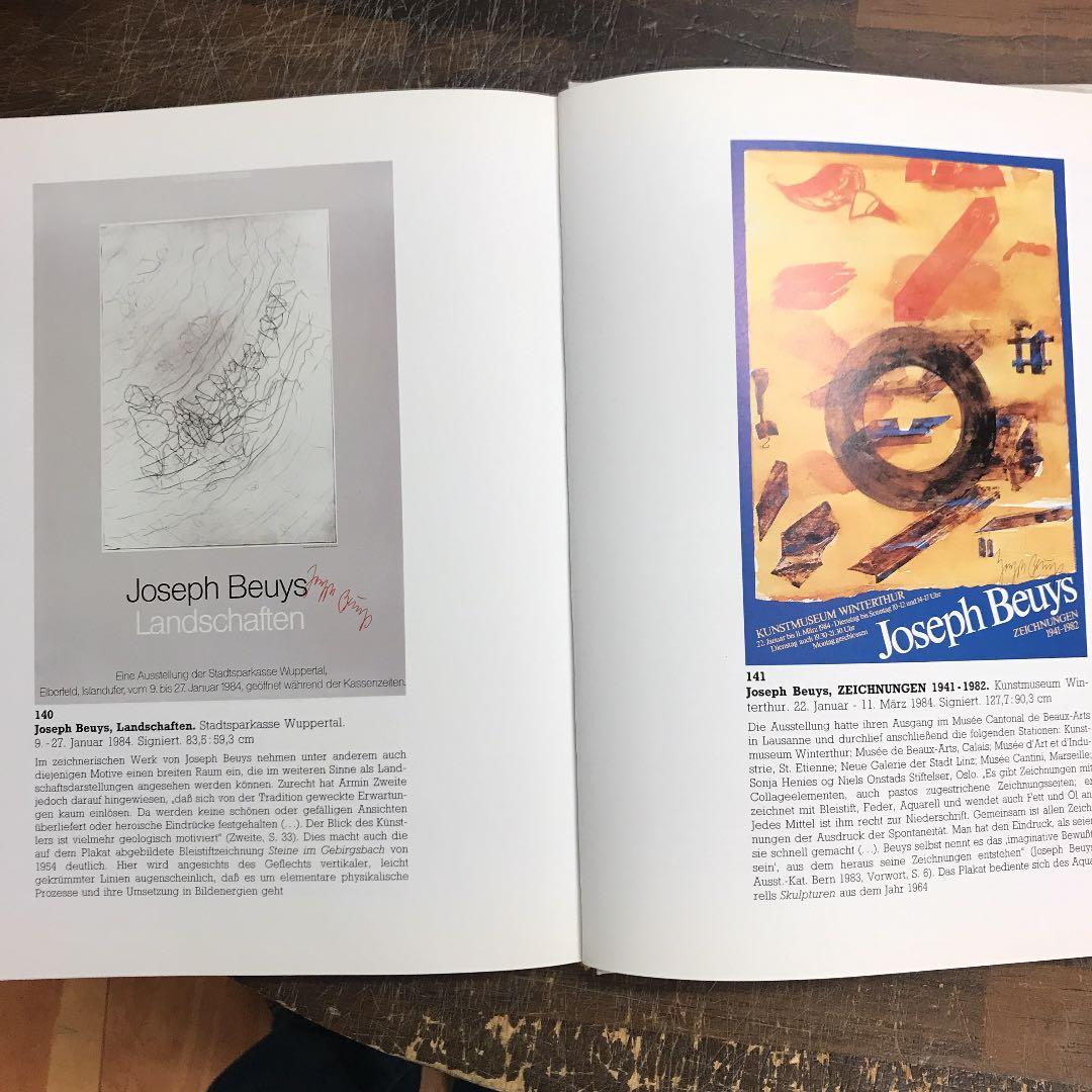 Beuys Plakate  German edition 作品写真集