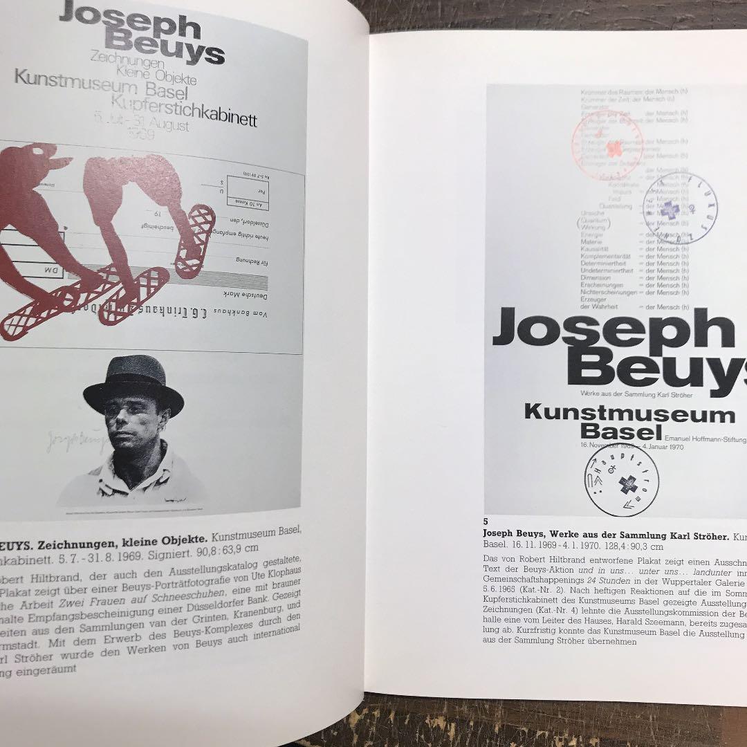 Beuys Plakate  German edition 作品写真集
