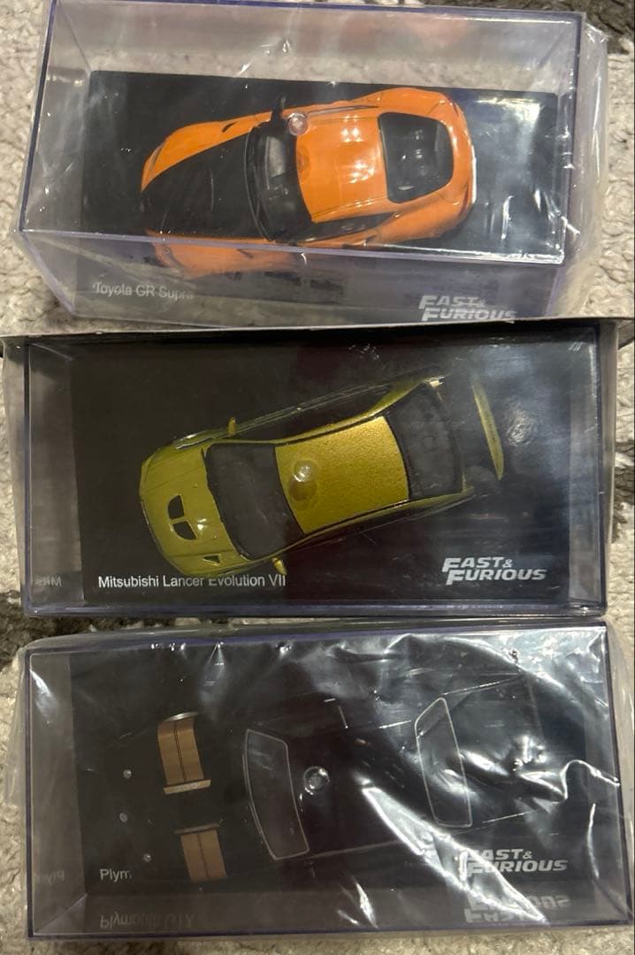 【新品未使用】ディアゴスティーニワイルドスピードカーコレクション 8・12・13