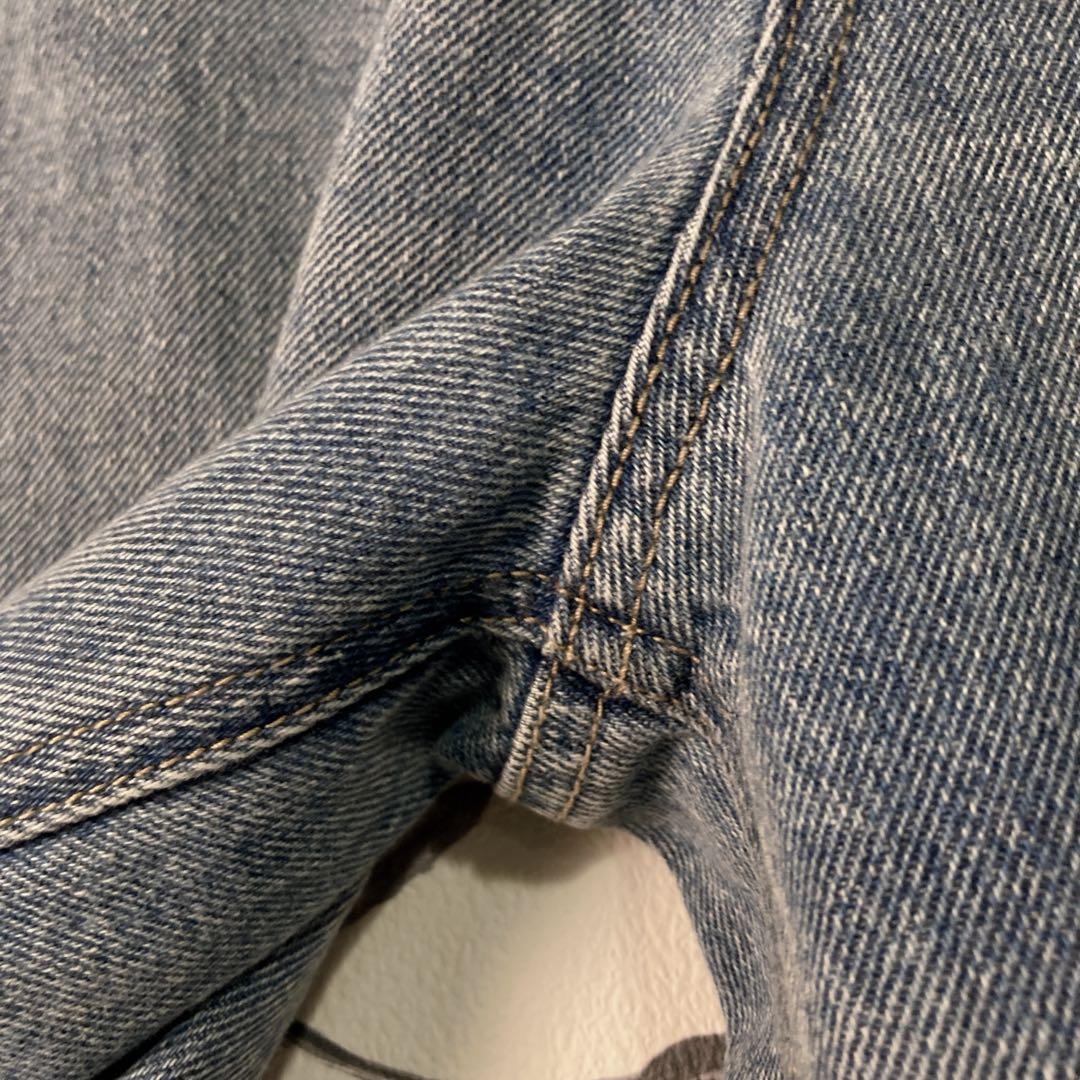 【美品】A part by コクーンデニムパンツ Mサイズ ライトブルー