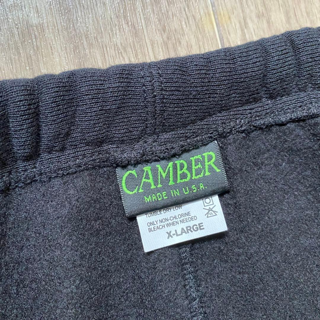 CAMBER デッドストック USA製 スウェットパンツ ブラック