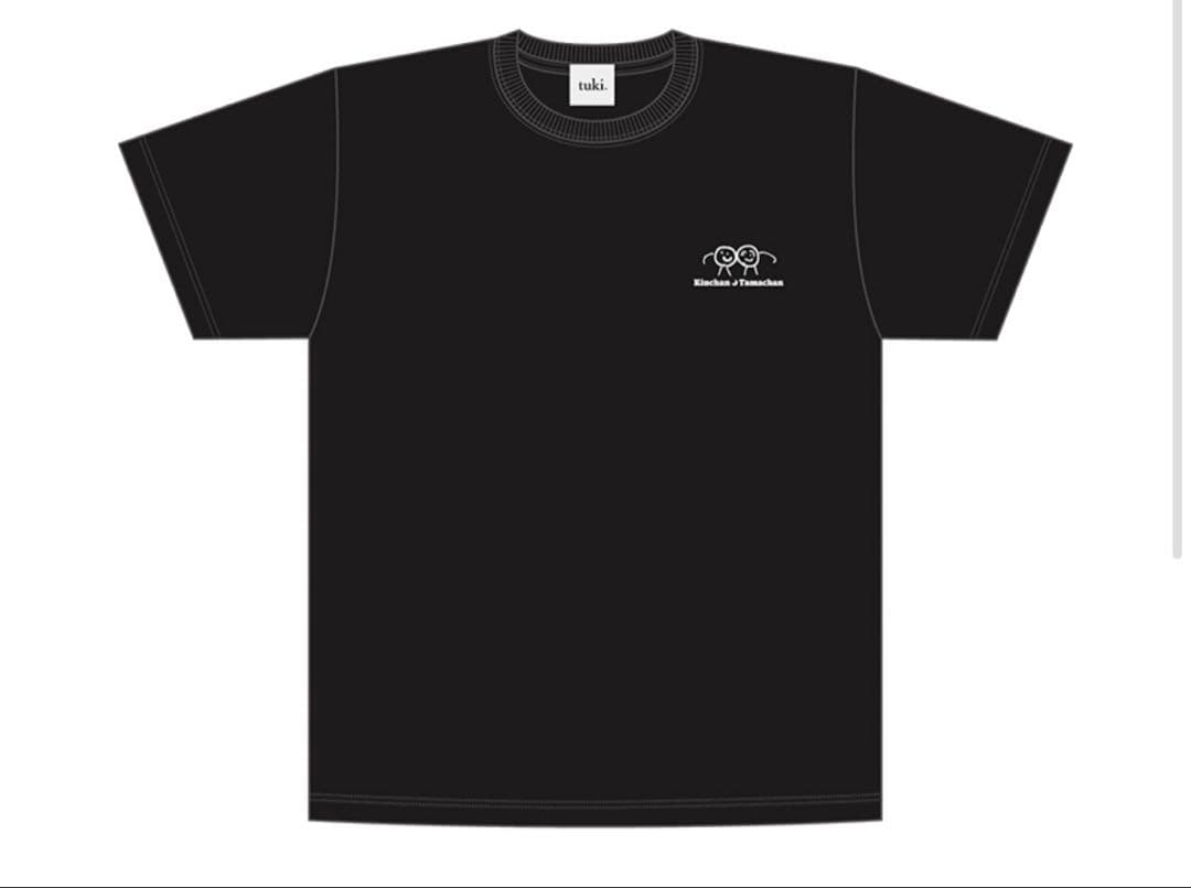 【新品】tuki.承認欲求爆発 きんちゃんたまちゃんTシャツ(Lサイズ)②