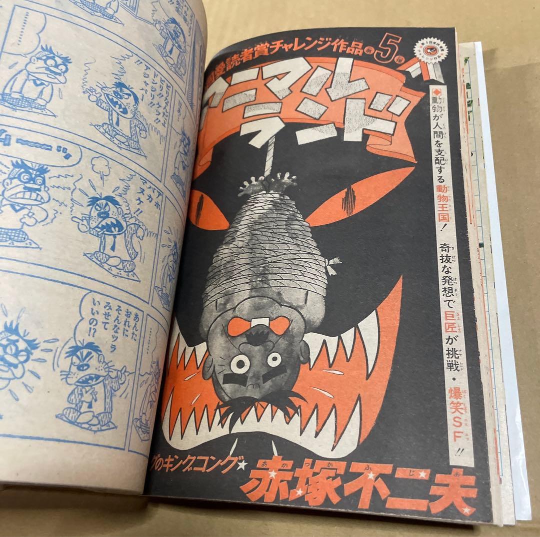 週刊少年ジャンプ★1977年4月4日号※赤塚不二夫「アニマルランド」掲載❗️