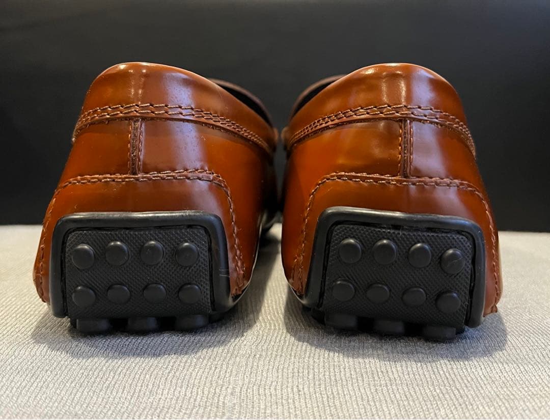 TOD’Sトッズ Tタイムレス シティゴンミーニ レザー ドライ ビングシューズ