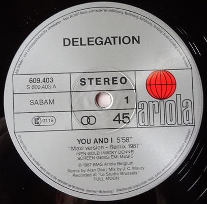洋楽 DELDEGATION/HYOU AND I (MAXI SINGLE)