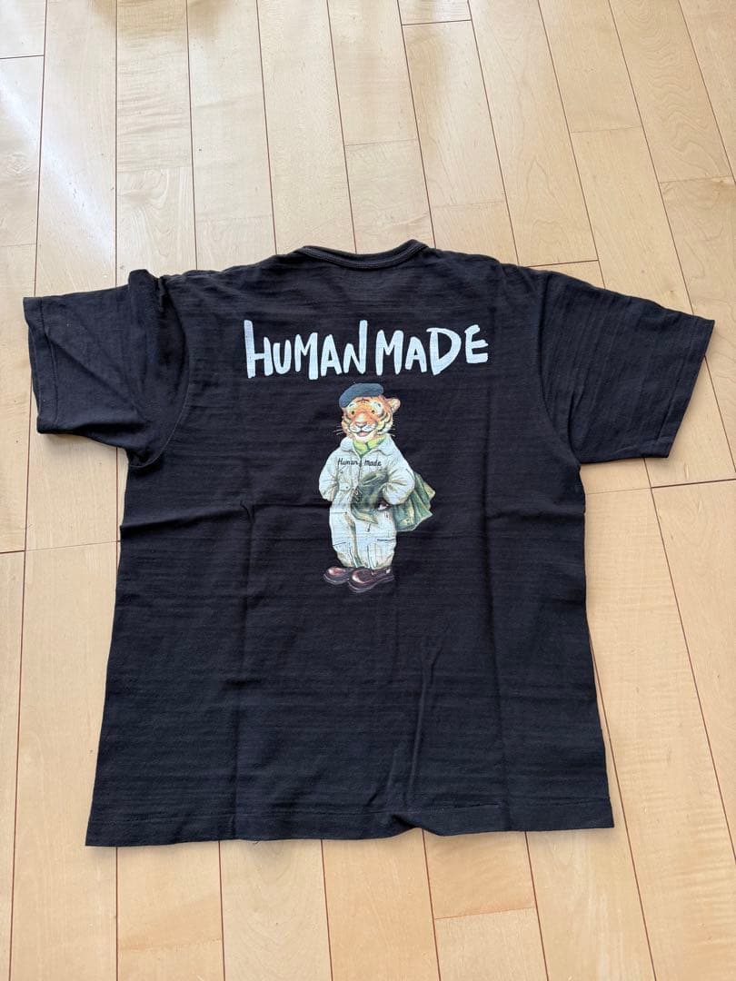 HUMAN MADE バックプリント Tシャツ 黒