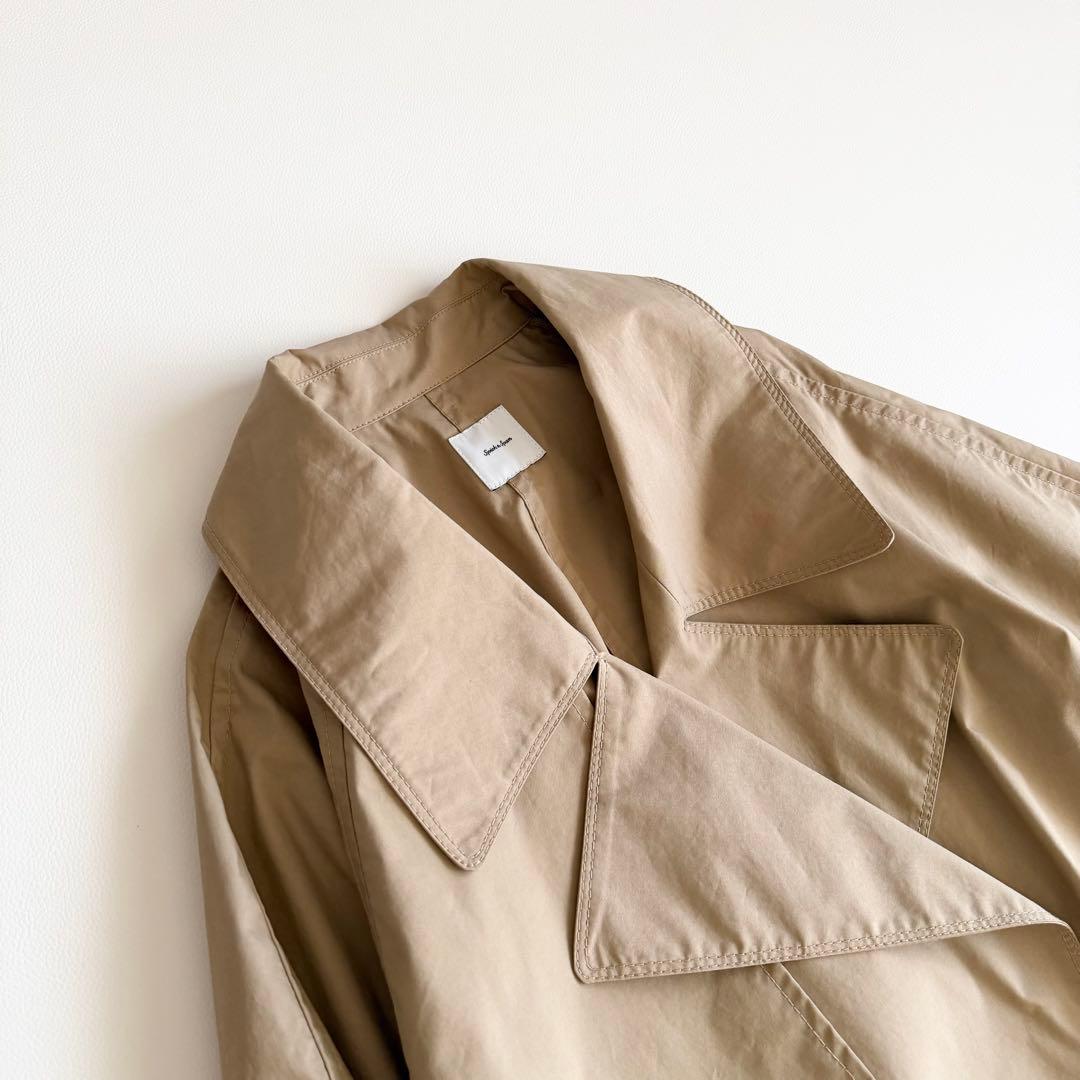 スピックアンドスパン　SpickandSpan C/Pミドル丈トレンチコート