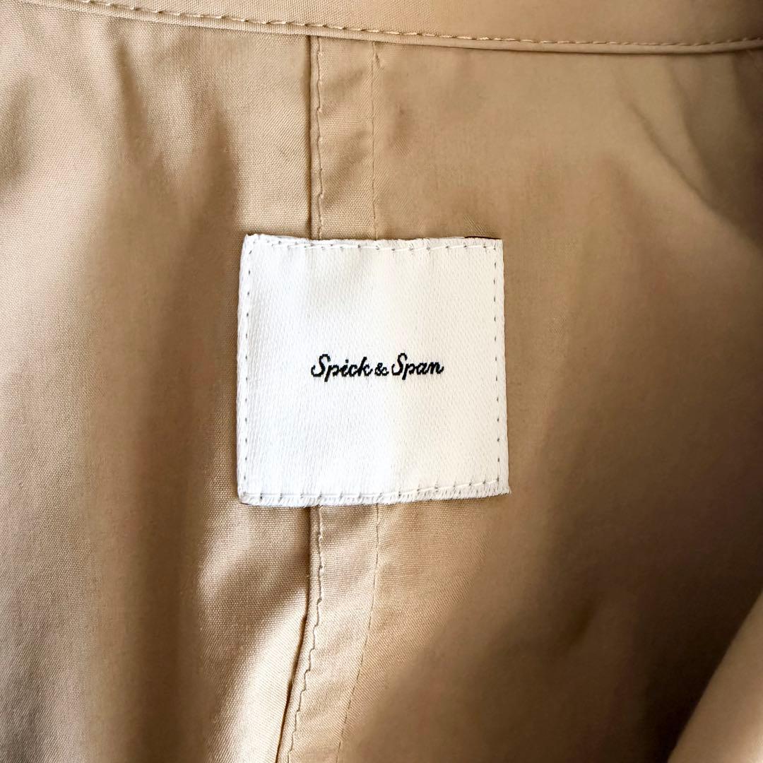 スピックアンドスパン　SpickandSpan C/Pミドル丈トレンチコート