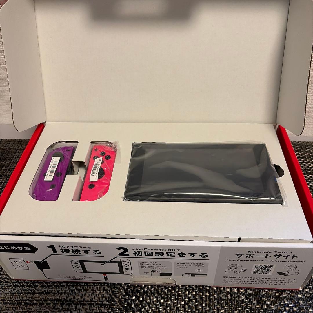 Nintendo Switch (L)ネオンパープル/(R)ネオンピンク
