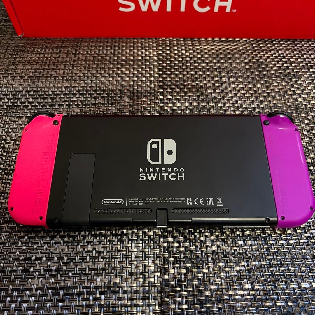 Nintendo Switch (L)ネオンパープル/(R)ネオンピンク