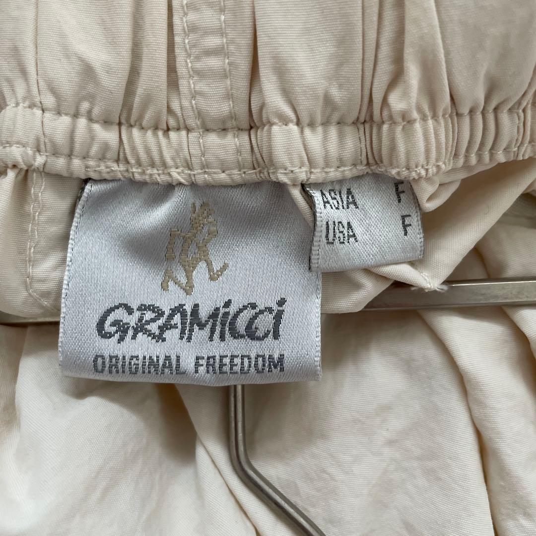 専用GRAMICCI × BEAMS別注ナイロン ロングスカートアイボリー