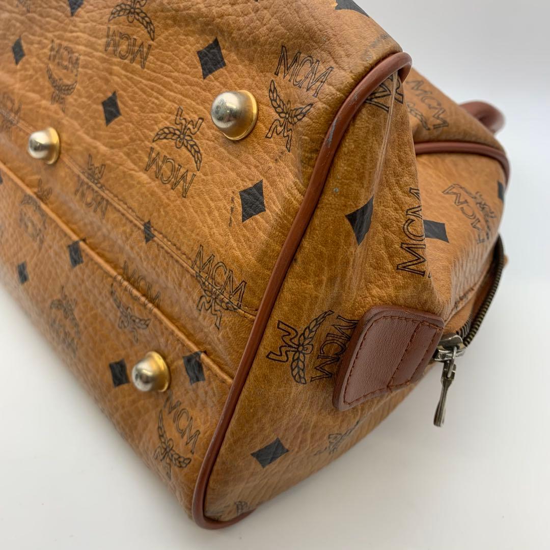 MCM エムシーエム ロゴグラム ハンドバッグ 2way ショルダーバッグ