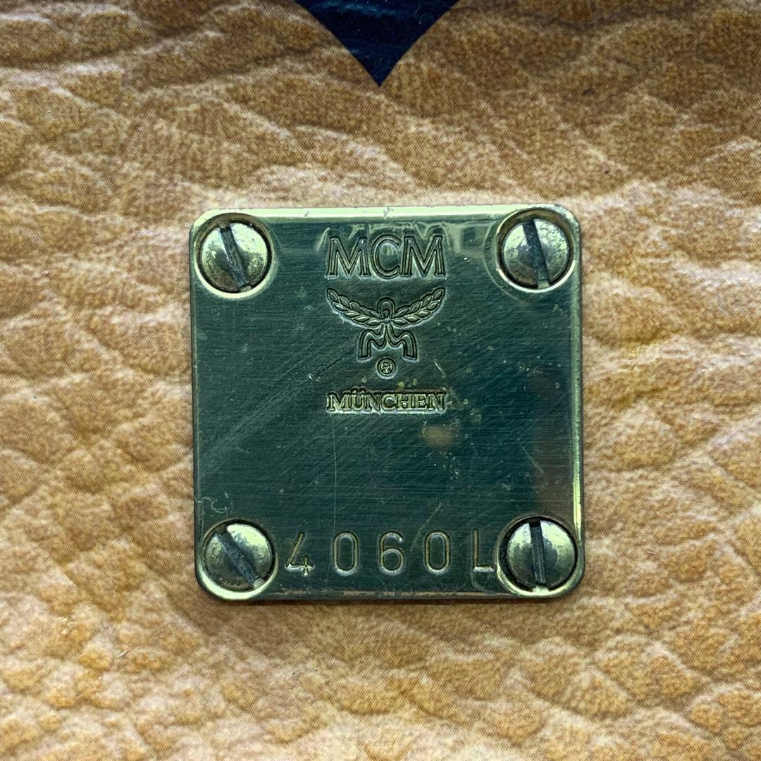 MCM エムシーエム ロゴグラム ハンドバッグ 2way ショルダーバッグ