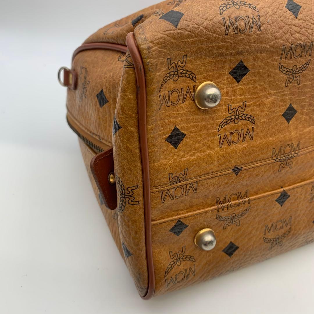 MCM エムシーエム ロゴグラム ハンドバッグ 2way ショルダーバッグ
