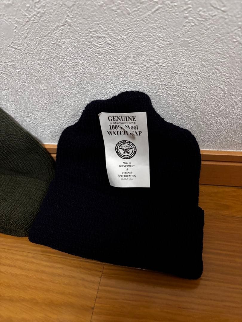 未使用 US ARMY 米軍ニットキャップ WATCH CAP デッドストック