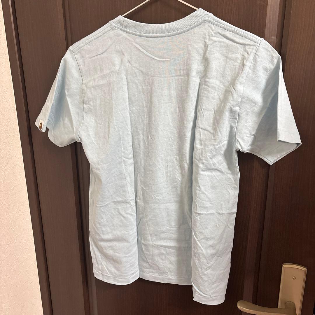 A BATHING APE ライトブルー Tシャツ XS