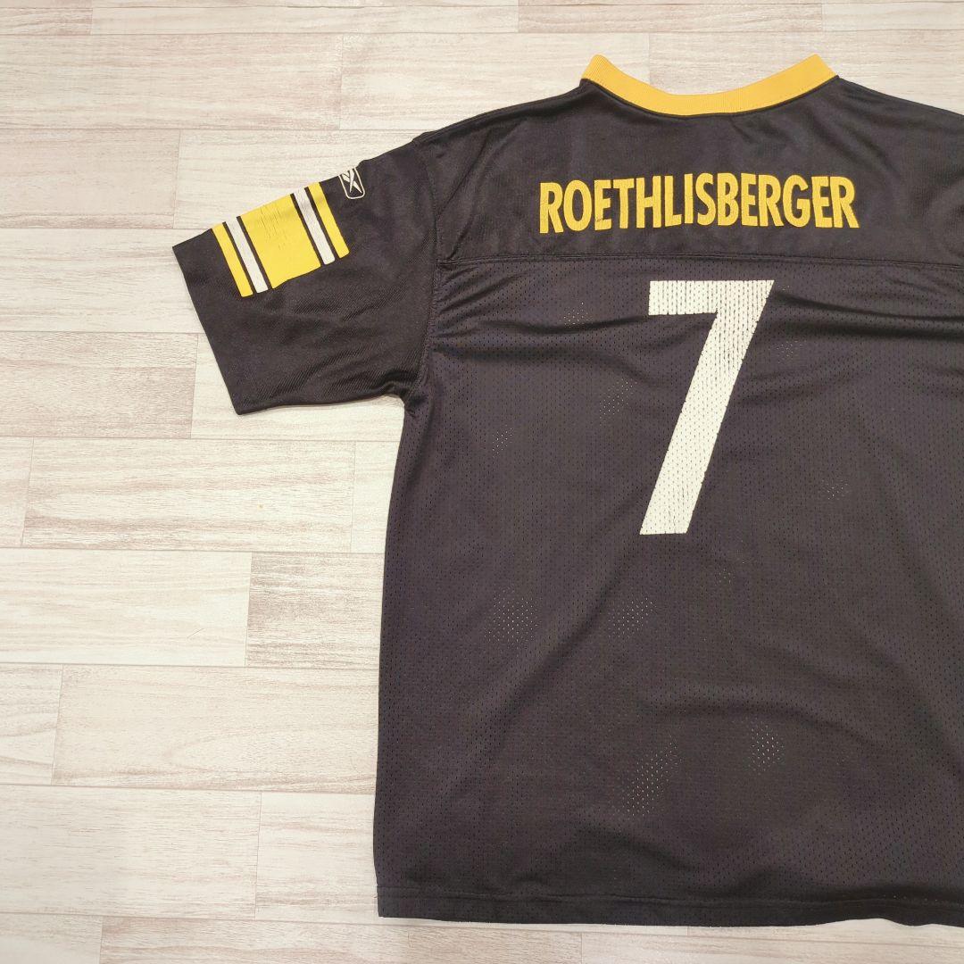 シャツ [Vintage]00s Reebox NFL Black Game Shirt