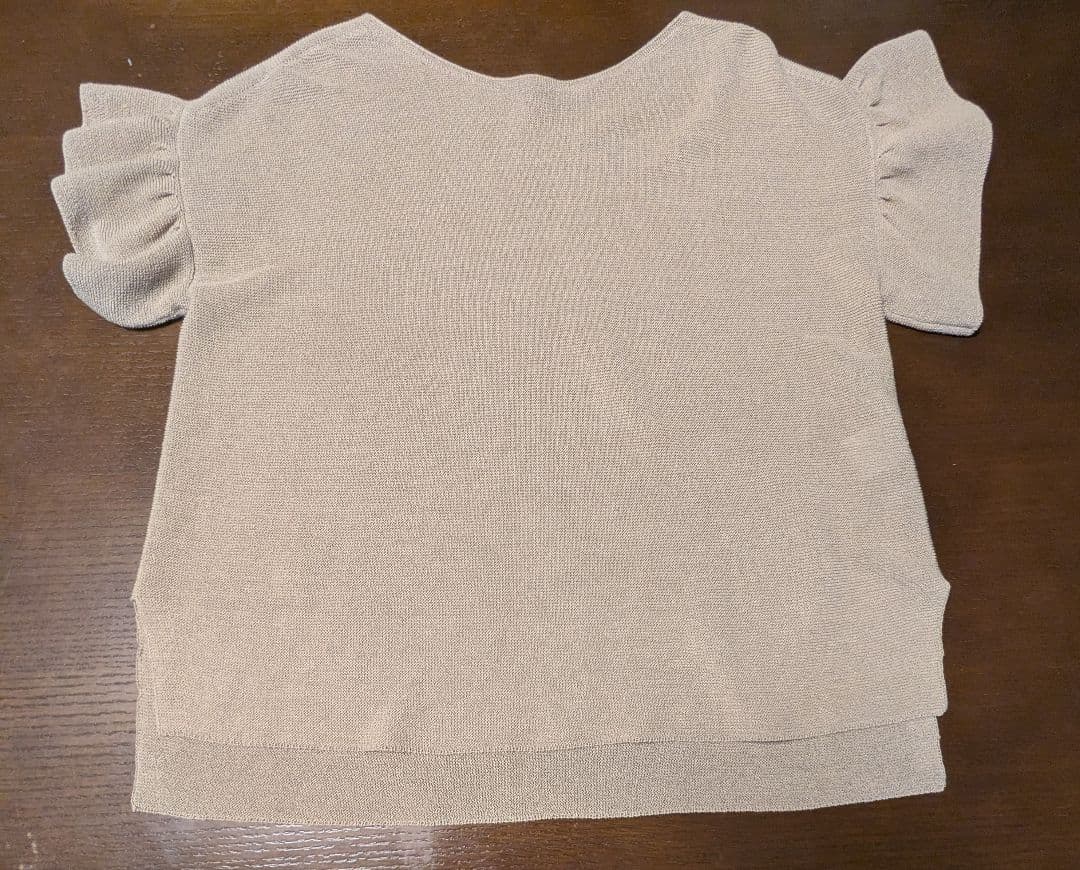 美品 25ss ANAYI 和紙ガーター2WAYチュニックプルオーバー