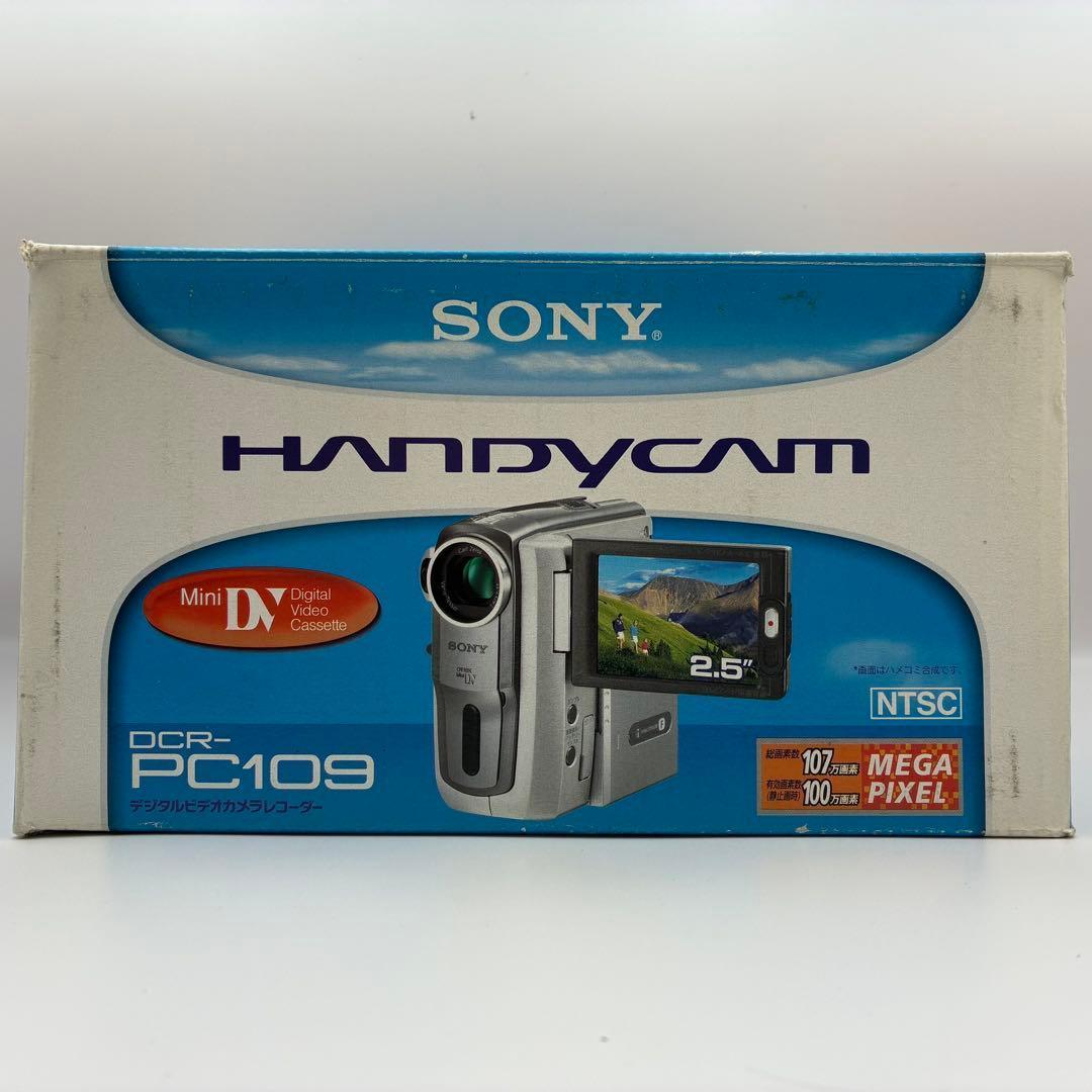 ★極美品★ SONY ビデオカメラ DCR-PC109 miniDV ソニー　箱