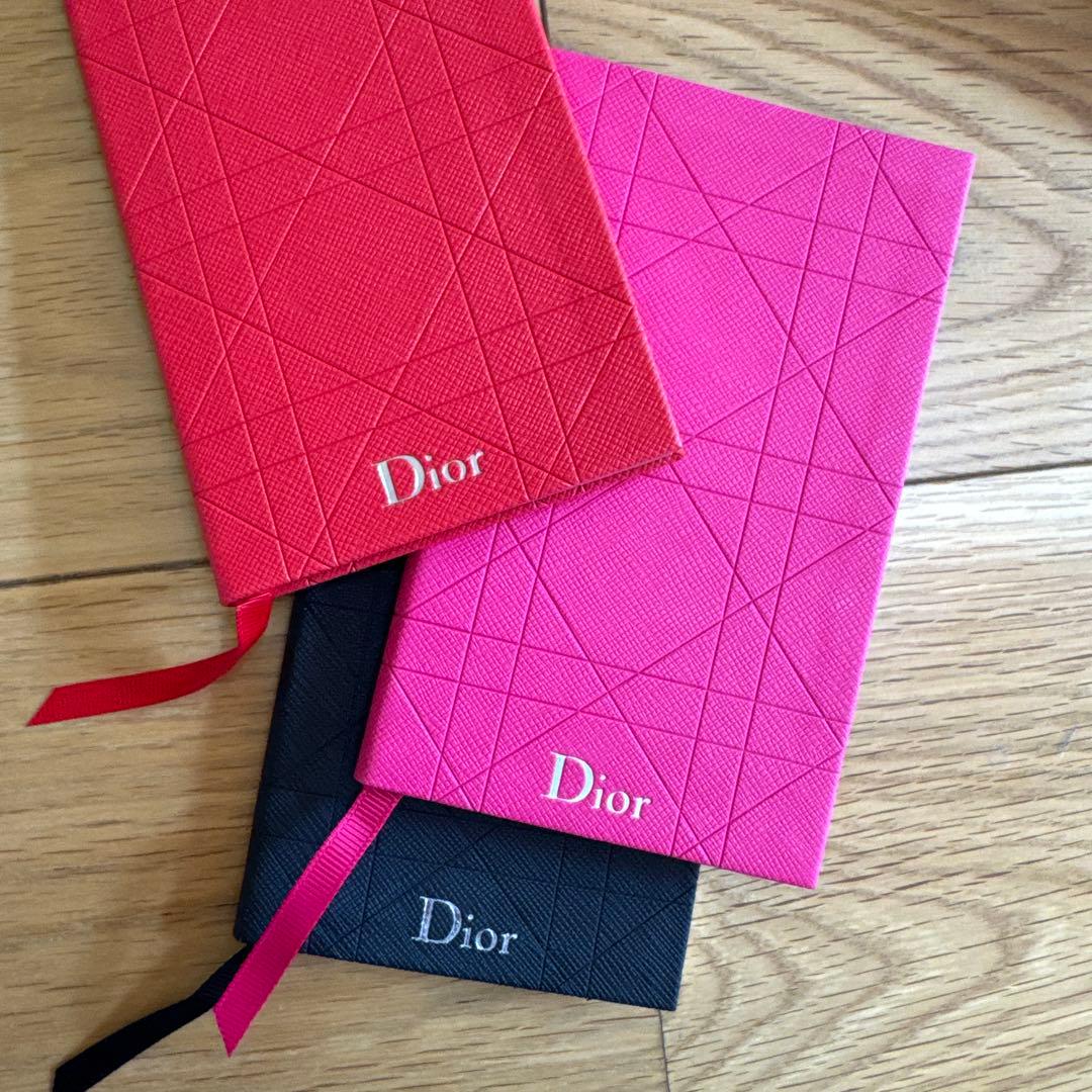 Dior ノート 3冊セット ボックス付 ノベルティ