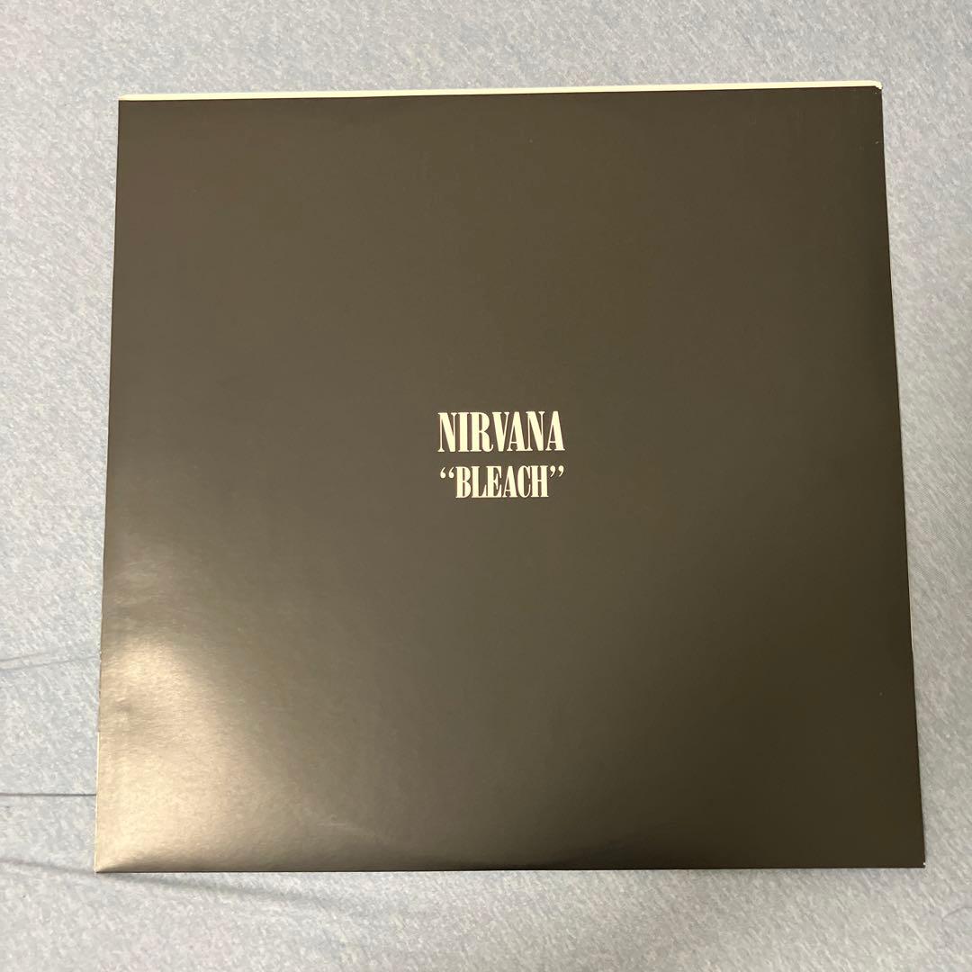Nirvana Bleach 帯付き LP レコード シルヴァーヴァイナル 美品