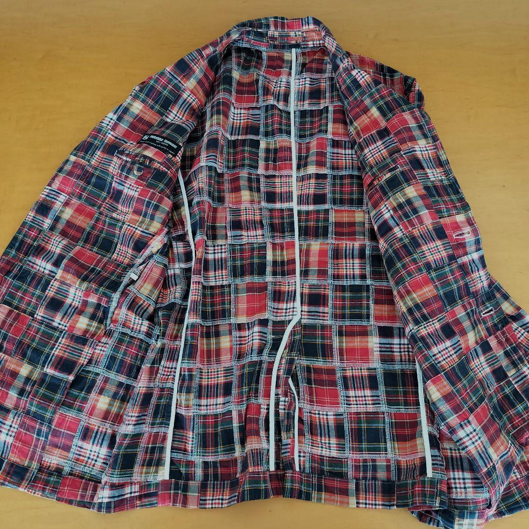 EVISU エヴィス ヤマネ メンズ パッチワーク ジャケット 44