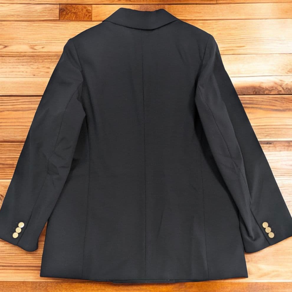 ✨美品✨ MilaOwen 金釦 ダブルブレストロングブレザー 紺ブレ 金ボタン