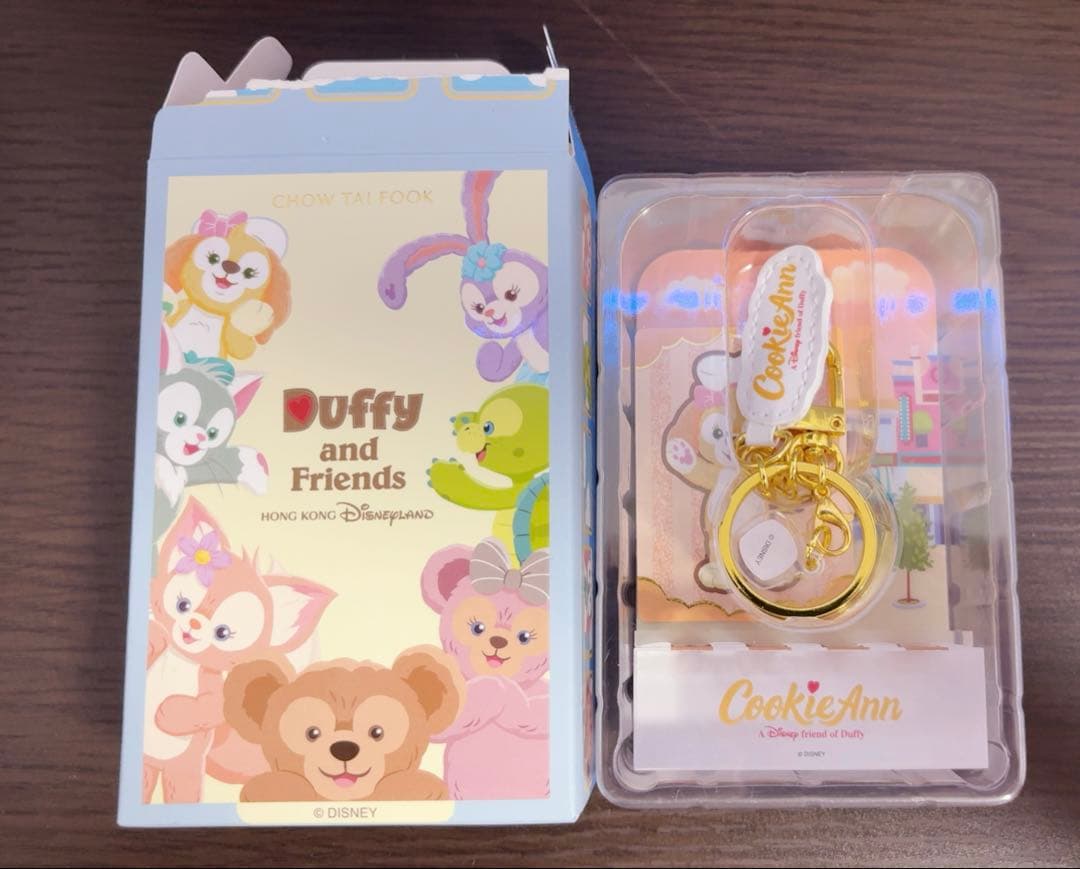 【バラ売り可】香港ディズニー 周大福 ダッフィー シェリーメイ クッキーアン