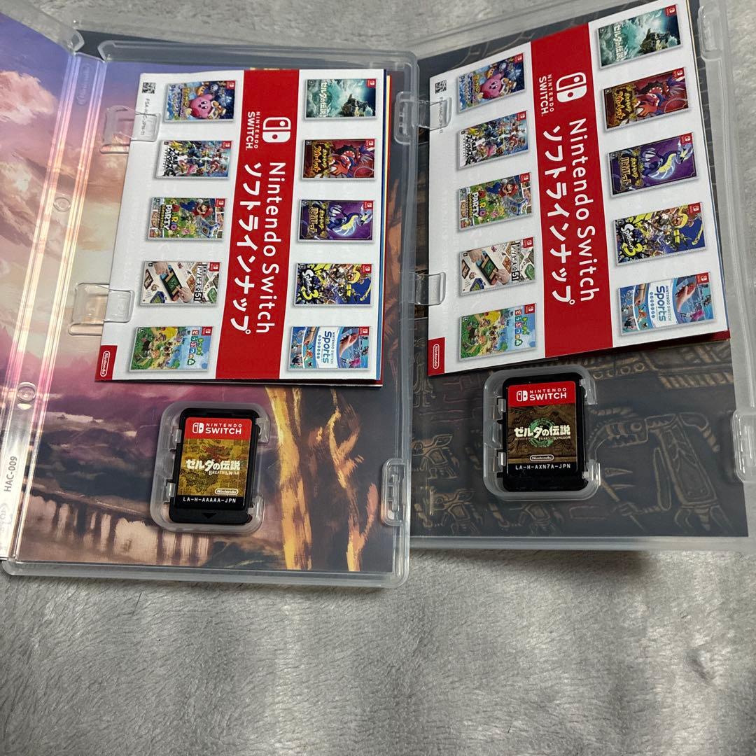 ゼルダの伝説 ブレス オブ ザ ワイルド ティアーズ オブ ザ キングダムセット