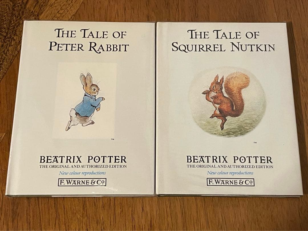 英語版 ピーターラビット ミニ絵本 1〜10巻【BEATRIX POTTER】