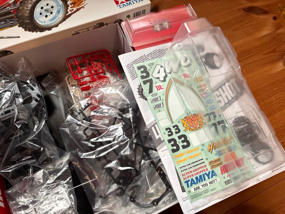 タミヤ 4WD 1/10 ラジコン ホットショット
