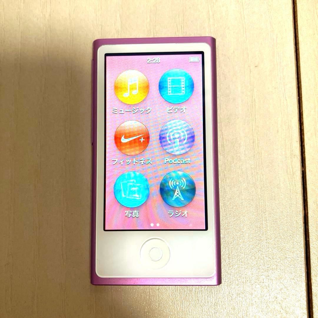 Apple iPod nano 第7世代 16GB MD479JA1446美品
