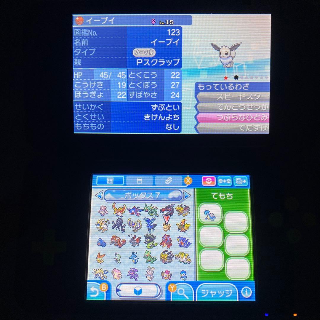シ*佐様 配布ポケモン多数所持　ポケットモンスター サン