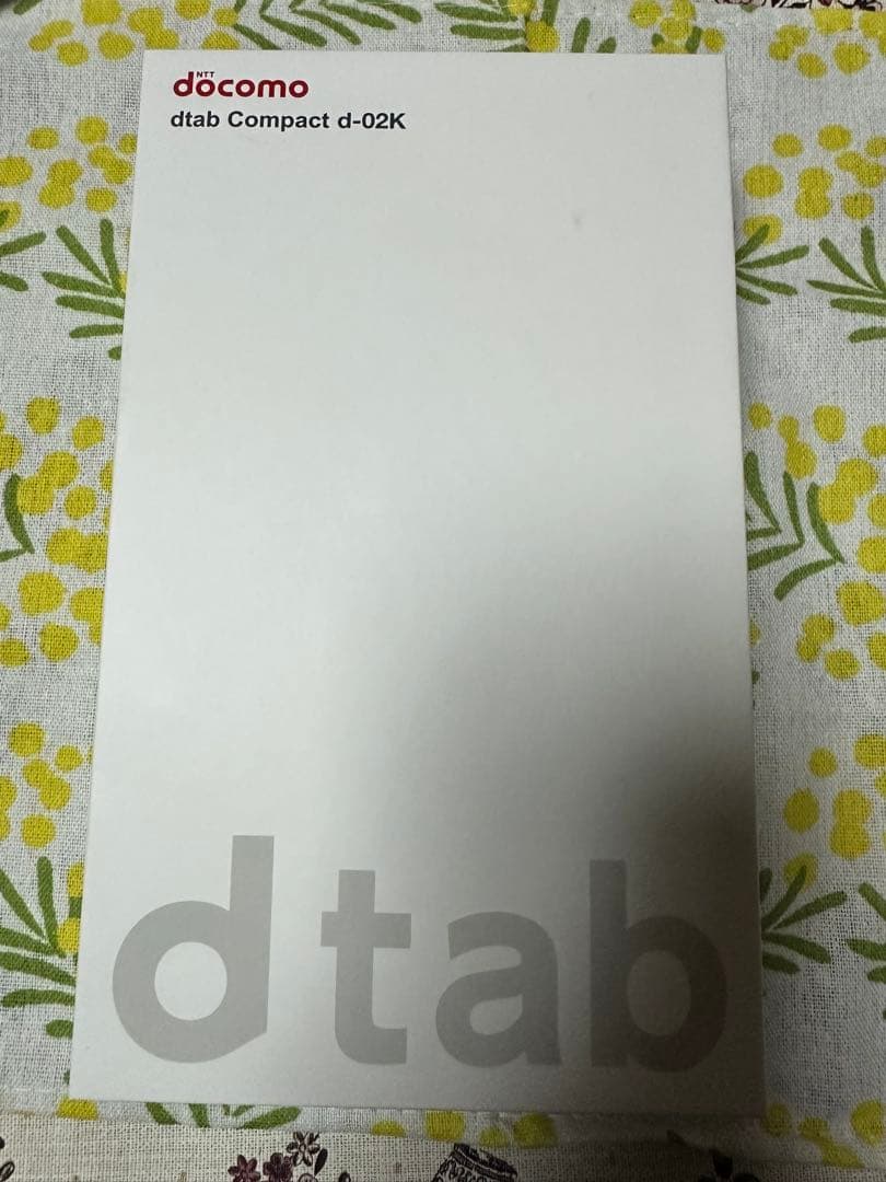 docomo dtab Compact d-02K 本体