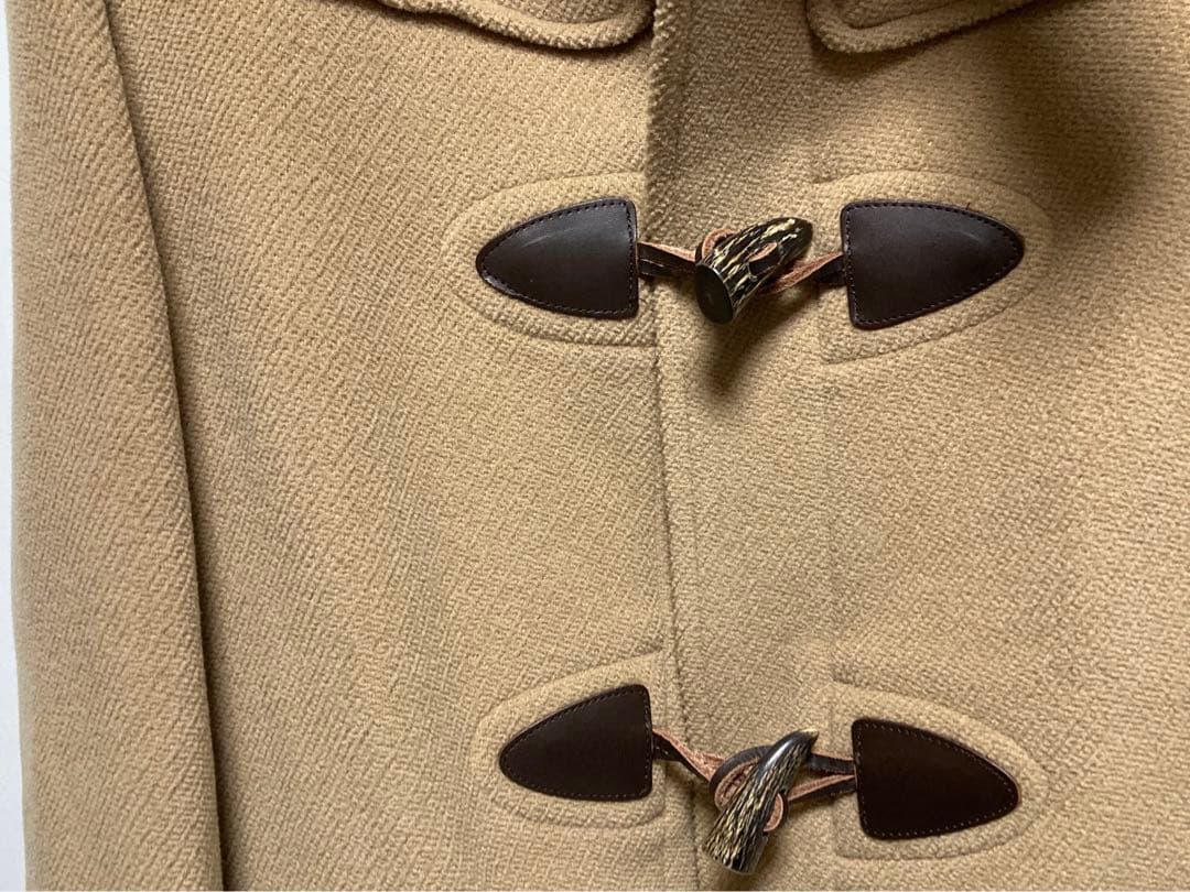 【美品】J.PRESSウールダッフルコートＬタン/ベージュ ジェイプレスアメトラ