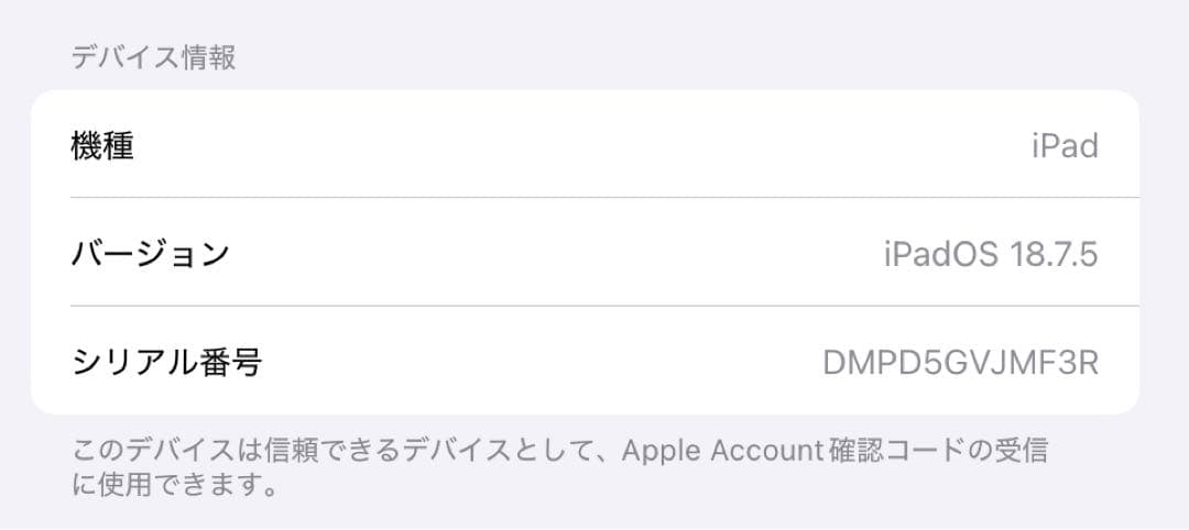 iPad 第7世代 10.2インチ シルバー 128GB