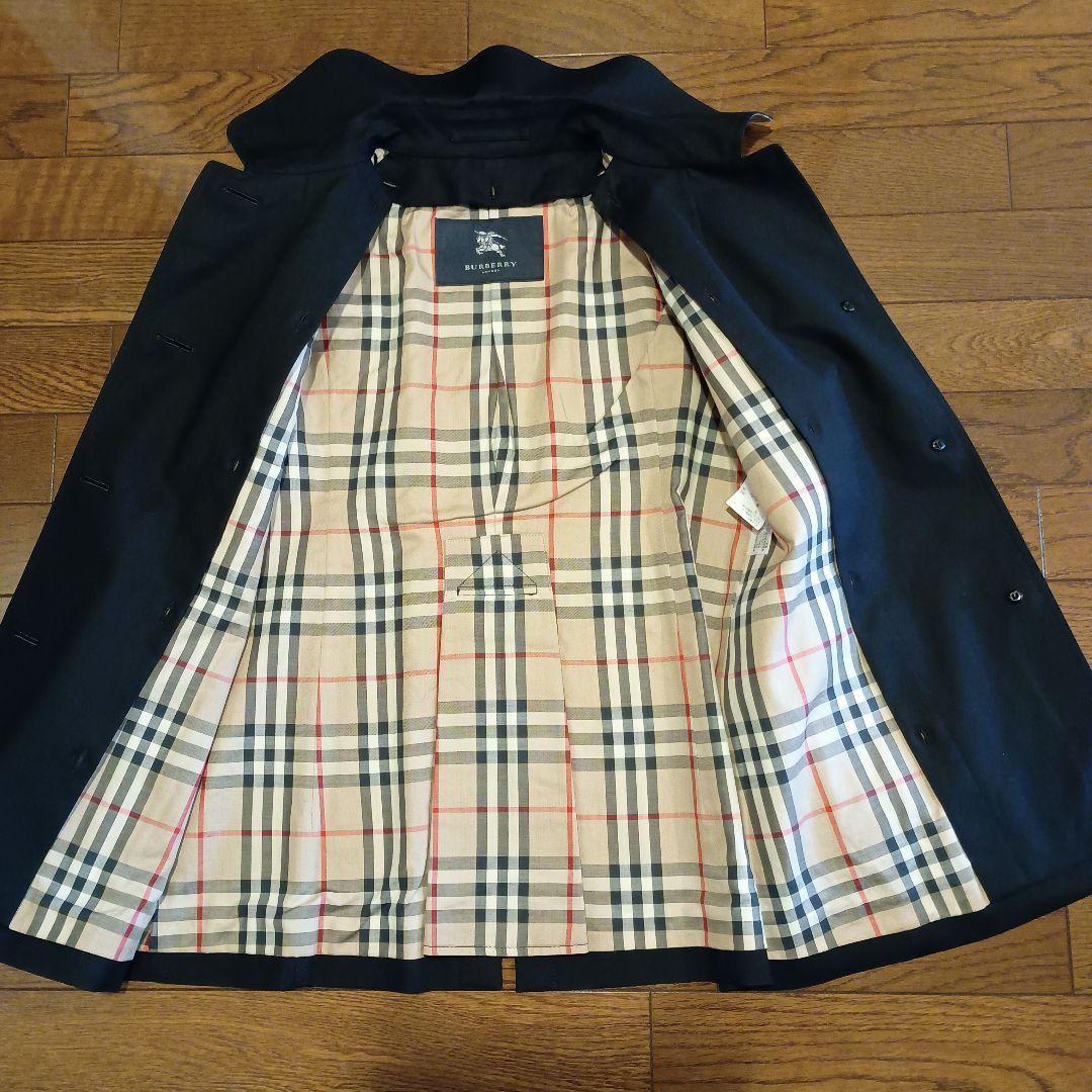 BURBERRY LONDON ショートコート 　毛100%のライナー付