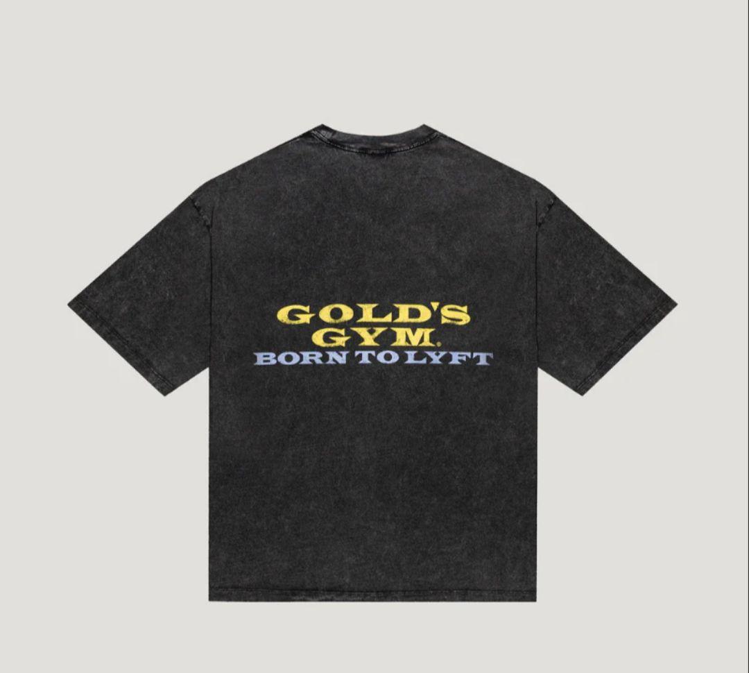 LÝFT × GOLD'S GYM Vintage Logo T-Shirt