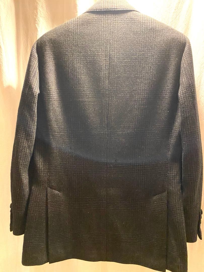 Lardini チェック柄 テーラードジャケット