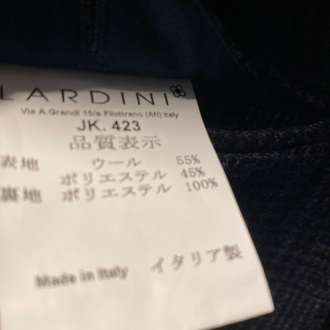 Lardini チェック柄 テーラードジャケット