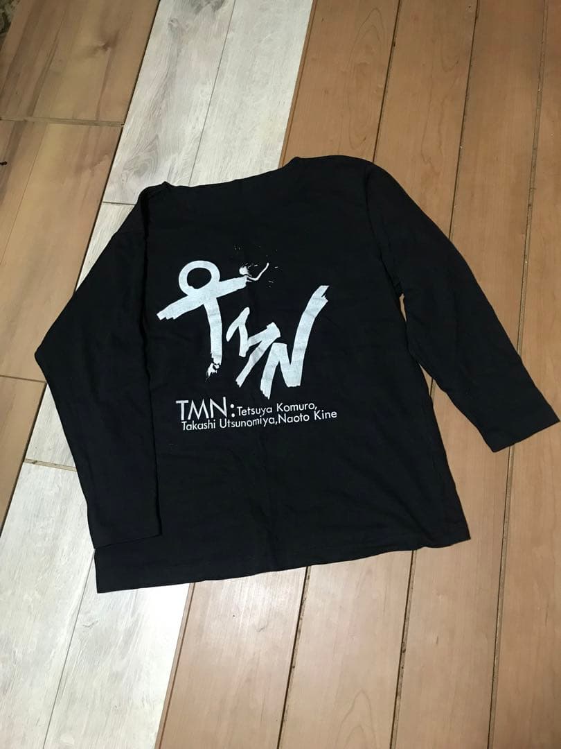 激レア! TMNetwork RHYTHM RED BEAT BLACK ロンT