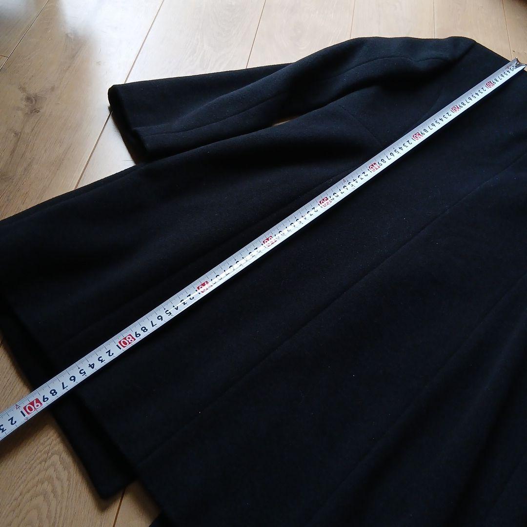 DAKS ロングコート サイズ40 ダークブルー