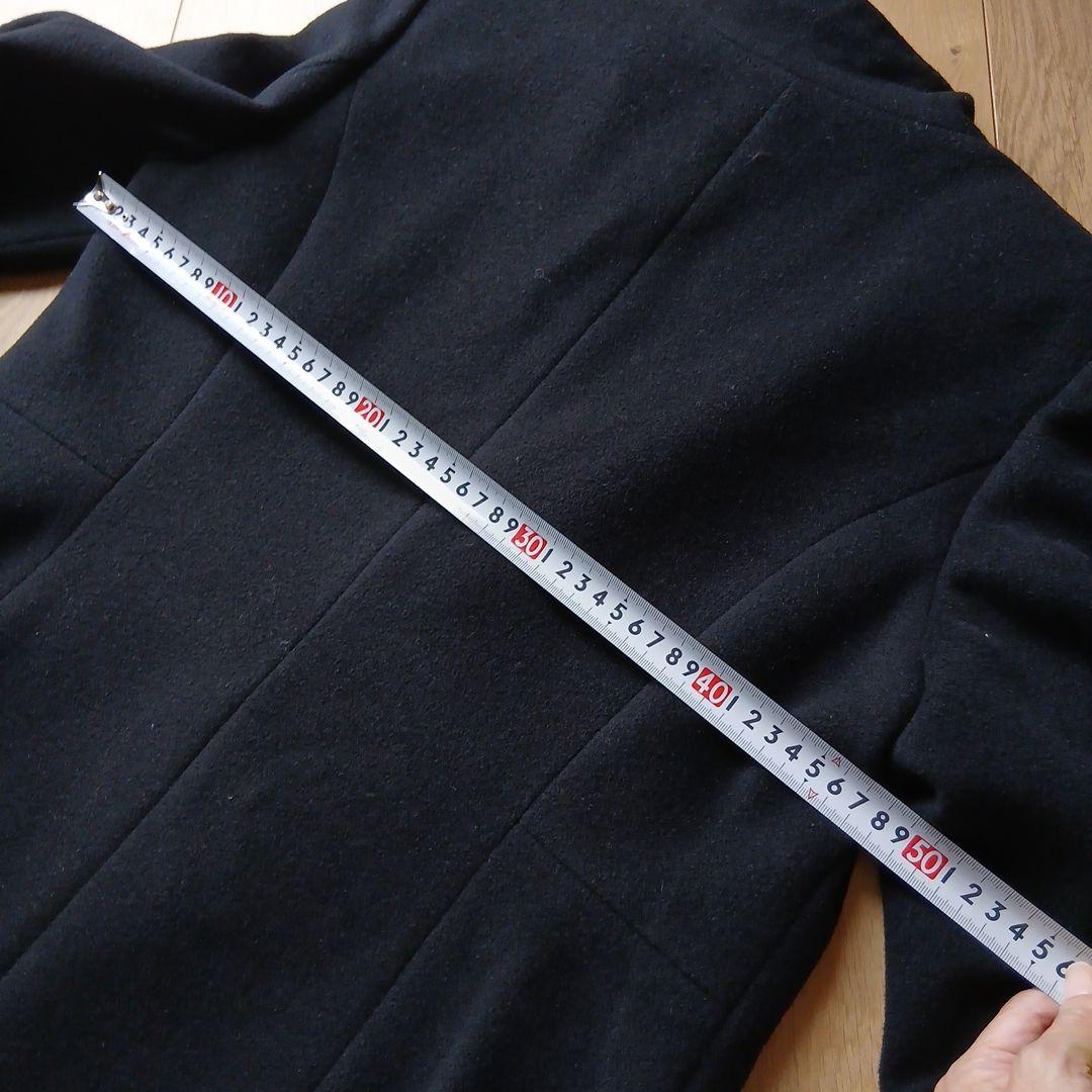 DAKS ロングコート サイズ40 ダークブルー
