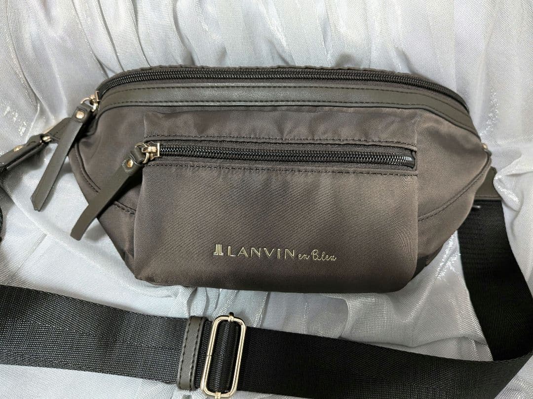 LANVIN en Bleu ボディバッグ グレー
